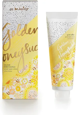 ILLUME Go Be Lovely Collection, Golden Honeysuckle Boxed Hand Cream, 3.5oz.