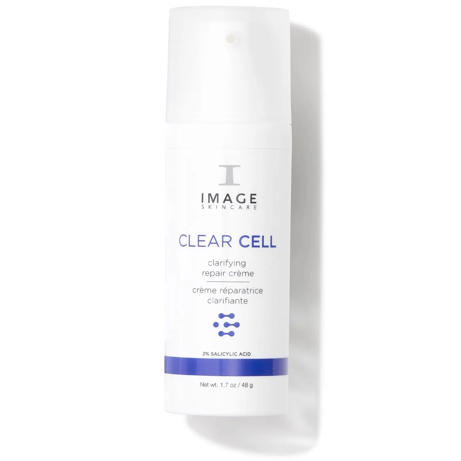 IMAGE Skincare, CLEAR CELL Clarifying Repair Crème, Face Night Cream Gel Moisturizer for Oily Prone Skin