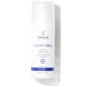 IMAGE Skincare, CLEAR CELL Clarifying Repair Crème, Face Night Cream Gel Moisturizer for Oily Prone Skin