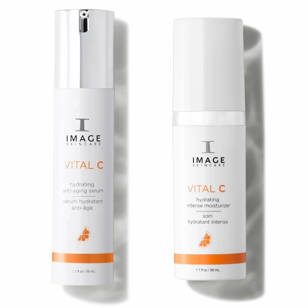 IMAGE Skincare VITAL C Duo - Hydrating Serum   Intense Moisturizer with Hyaluronic Acid & Shea Butter for Anti-Aging, Toning, & Deep Hydration (1.7 oz   1.7 oz)
