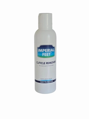 Imperial Feet Cuticle Remover Liquid-150ml Professional Formula Instant Cuticle Remover with Glycerin & Urea-Nail Cleaner Softens and Dissolves Excess Cuticles-Cuticle Softener Suitable for Diabetics