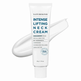 Intense Lifting Neck Cream, Advanced Skin Care with Hyaluronic Acid, Collagen and Shea Butter for Neck Firming and Tightening, 50g, 1.76 oz.
