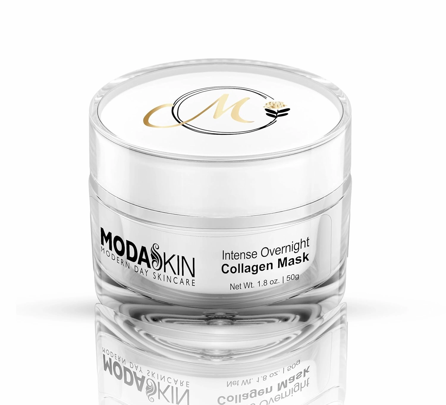 Intense Overnight Collagen Mask Anti Aging Skin Care Moisturizer Skin Plumping Face Mask Reduces Wrinkles, Dry Skin, & Fine Lines, Gel Formula, Overnight Treatment