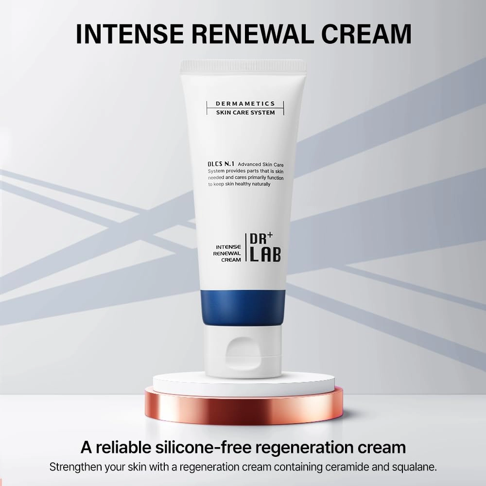 Intense Renewal Cream 3.38 fl oz /100ml Soothing Support Skin Barrier Revitalizing Korean Skincare