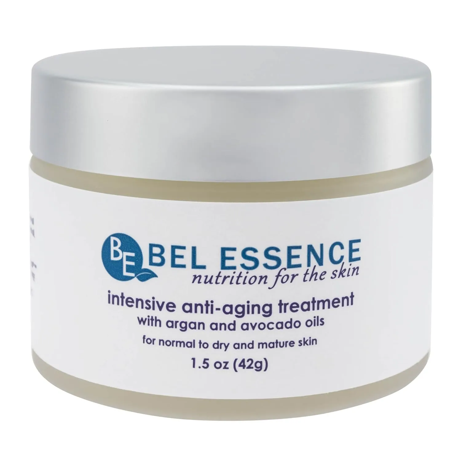 Intensive Anti-Wrinkle Cream for Face & Neck - Hydrating Anti-Aging Moisturizer Reduces Fine Lines - Day/Night All Natural Face Cream for Normal to Dry Skin - 1.5 Oz
