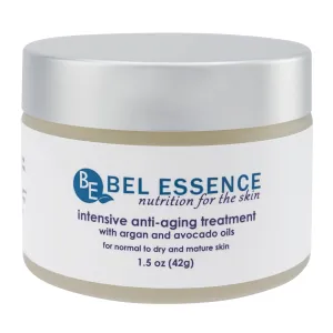 Intensive Anti-Wrinkle Cream for Face & Neck - Hydrating Anti-Aging Moisturizer Reduces Fine Lines - Day/Night All Natural Face Cream for Normal to Dry Skin - 1.5 Oz
