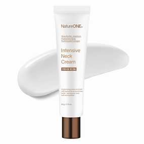 Intensive Neck Cream, Ultimate Skin Care Solution with Hyaluronic Acid, Collagen and Shea Butter, Neck Firming and Tightening, 50g, 1.76 oz.