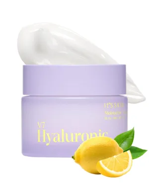 It'S SKIN V7 Hyaluronic Moisturizer | Daily Facial Moisturizer w/Hyaluronic Acid & 7 Types of Vitamins | Korean Moisturizer for Dry Skin | Hydrating Moisturizer Face Cream (Pack of 1, 1.69 Fl oz.)