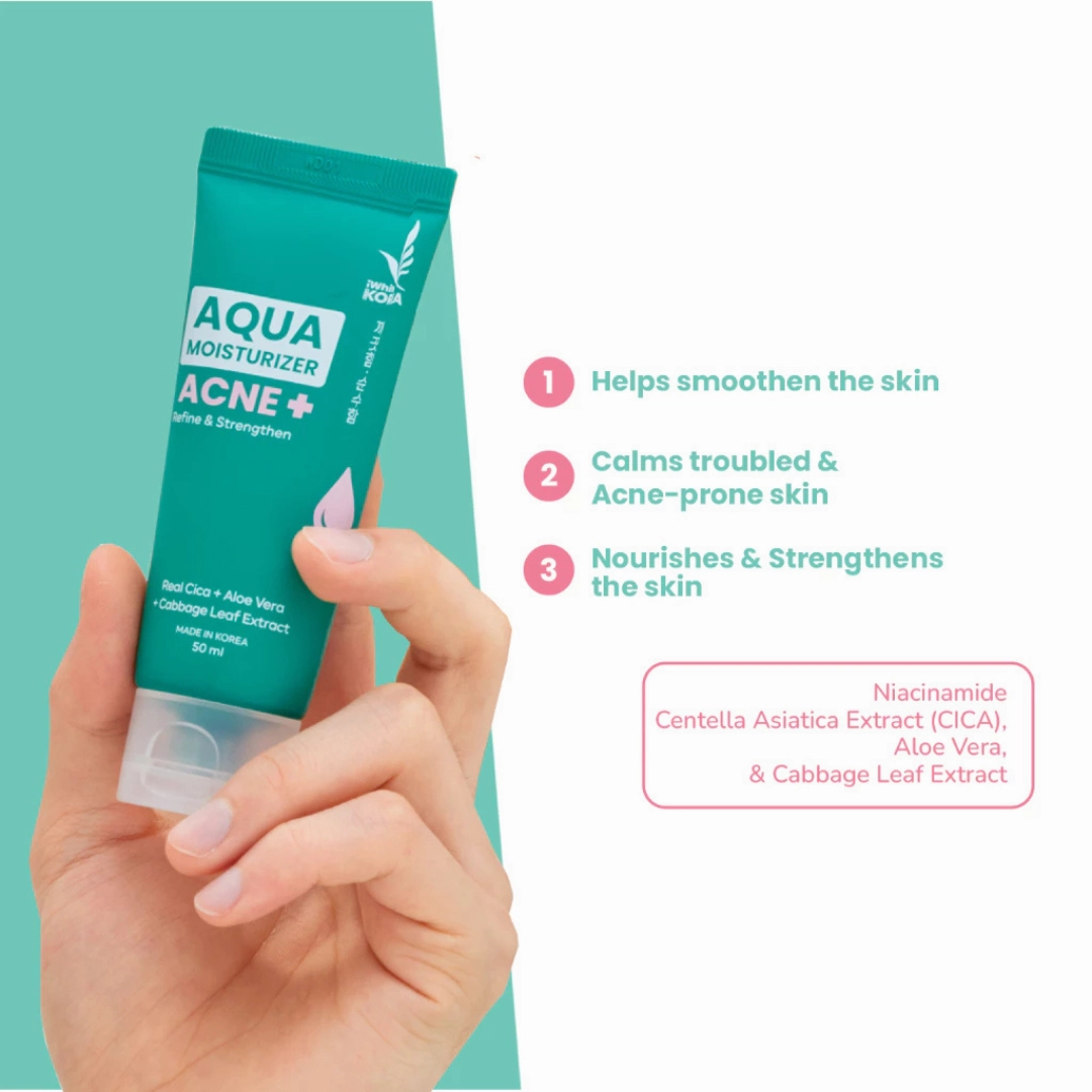 iWhite Korea Aqua Moisturizer Acne  (Refine & Strengthen) 50ml