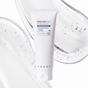 IZEZE Soul HCA Hydro 6.5 Gel Cleanser 5.07 fl.oz, 150ml | Calamine, Mild Acidic, Gentle pH Foaming Wash, Fresh Moisturizer Facial Cleanser, Hyaluronic Acid Cleansing Foam, Korean Skin Care