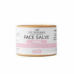 J&L Naturals Sustainable Face Salve Brightening Moisturizer for Dull, Dry Skin | Organic Ingredients, 100% Natural, Eco-Friendly | Cruelty Free, Vegan, Paraben Free (1-Pack)