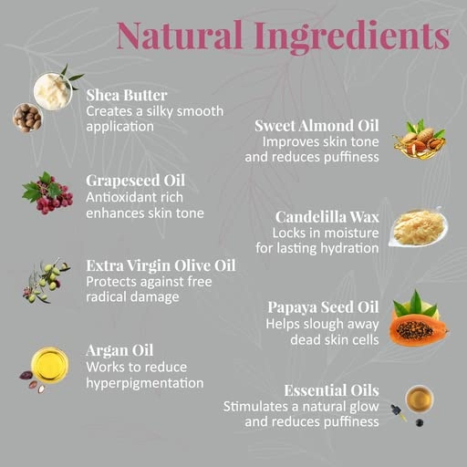 J&L Naturals Sustainable Face Salve Brightening Moisturizer for Dull, Dry Skin | Organic Ingredients, 100% Natural, Eco-Friendly | Cruelty Free, Vegan, Paraben Free (1-Pack)