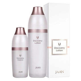 JAAN 4.5FLOZ Anti-Aging Face Moisturizer Lotion, 1.76FLOZ Brightening & Anti-Aging Face Essence, Intensely Firms Skin, Smoothes Wrinkles, Korean Skin Care, Sensitive Skin