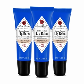 Jack Black Intense Therapy Lip Balm - Jack Black Lip Balm SPF 25 Sunscreen, SPF Lip Balm for Chapped Lips, Lip Sunscreen, Lip SPF, Lip Moisturizer for Dry Lips, Lip Balm with SPF, Lip Protection