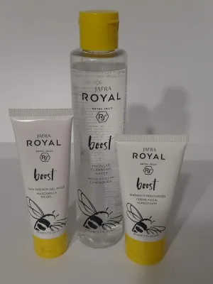 Jafra Royal Boost 3Pieces Set for Sensitive/Dry Skin