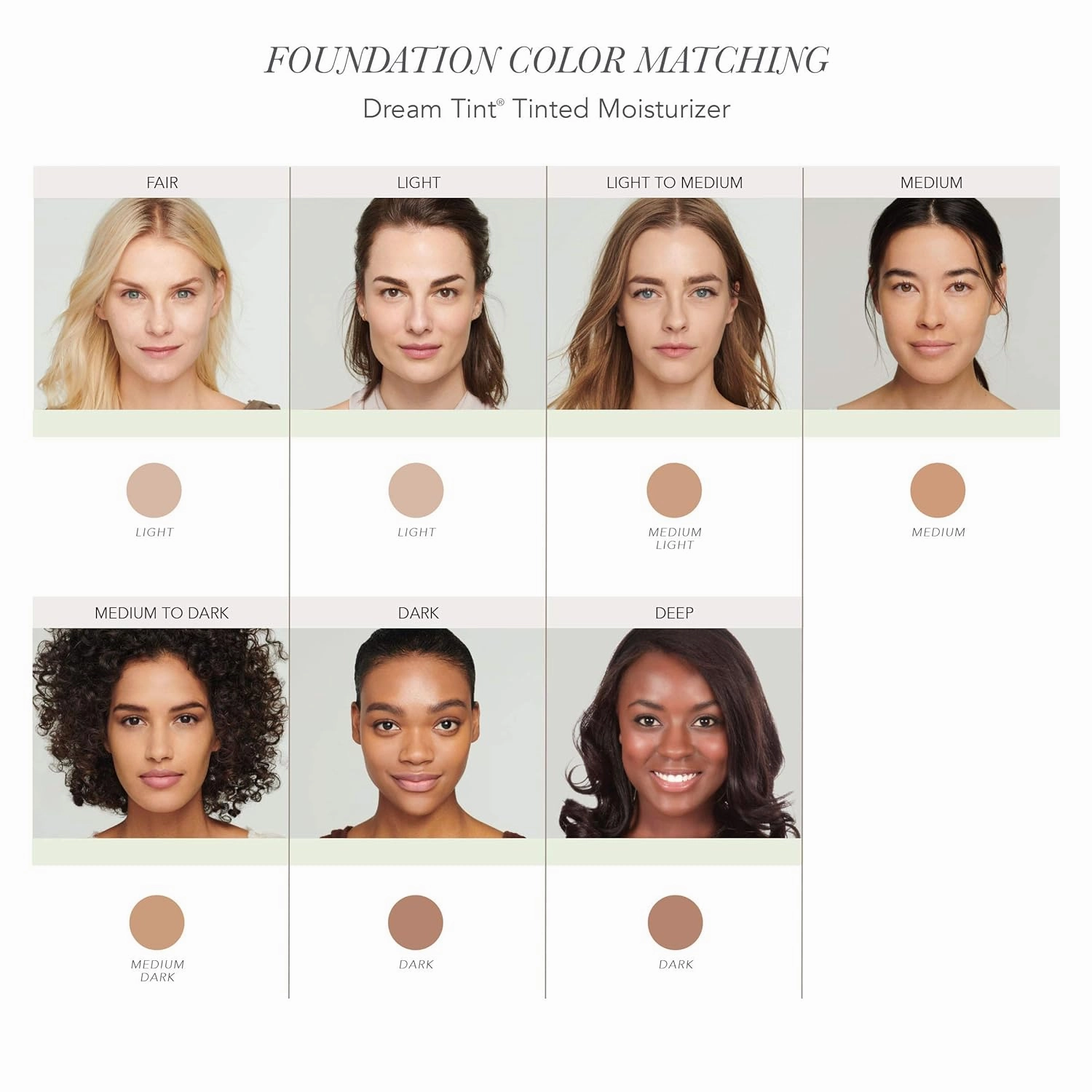 jane iredale Dream Tint, Lightweight Tinted Moisturizer with SPF 15, Provides Sheer Coverage, For All Skin Types, Vegan & Cruelty-Free Makeup