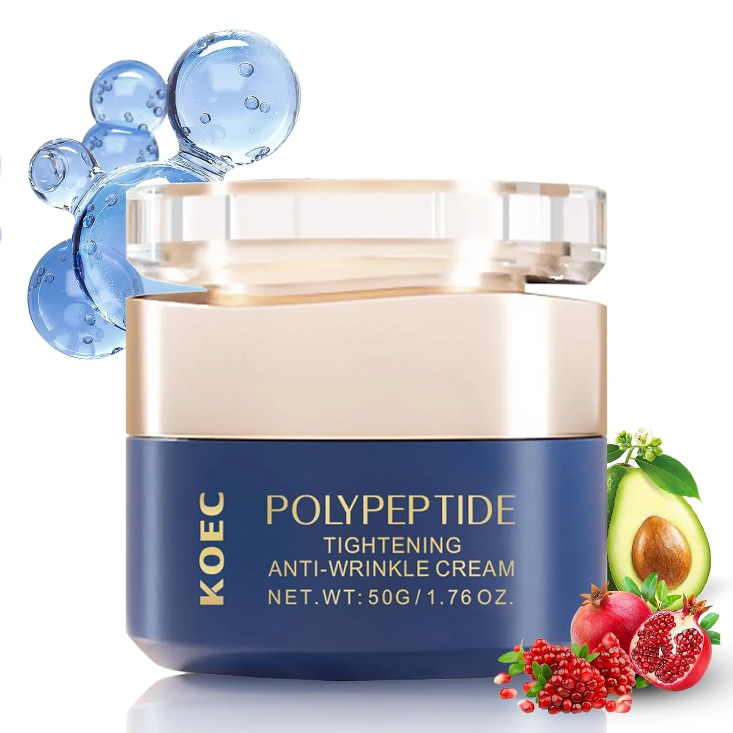 Japanese Wrinkle Removal Cream, Polypeptide Firming Anti Wrinkle Cream, Skin Tightening Cream for Face & Neck, Anti Aging Face Cream for Women Lift and Tighten Skin, Japanese Skin Care 1.76 fl.oz