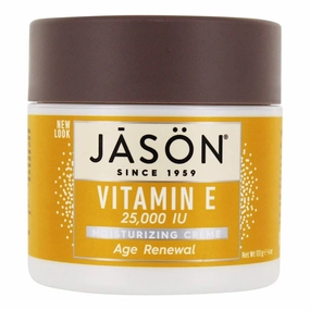 JASON Vitamin E Age Renewal Moisturizing Crème 25000 Iu 4 Ounce (113 grams) Cream