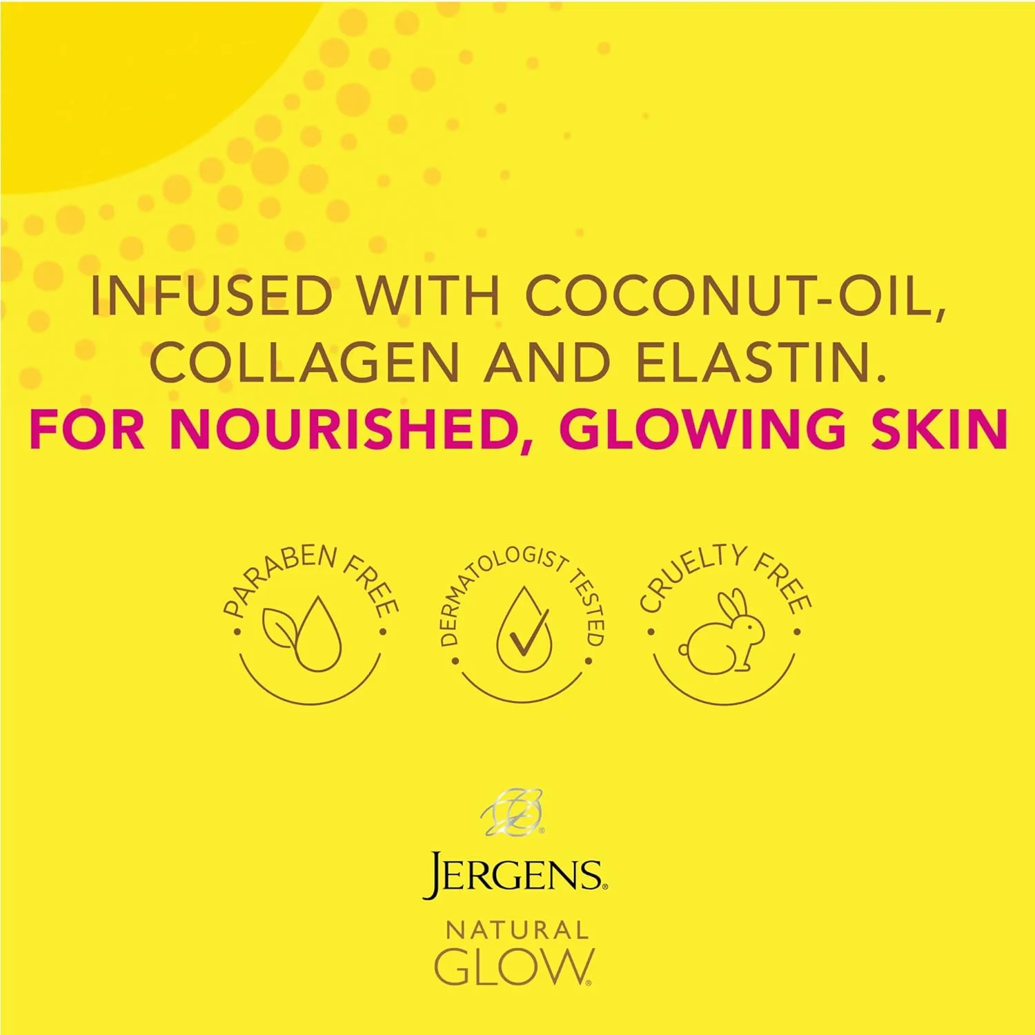 Jergens Natural Gradual Glow Bundle Pack: Daily Moisturizer  Firming 7.5fl oz and SPF20 Face Moisturizer 2fl oz, Fair to Medium