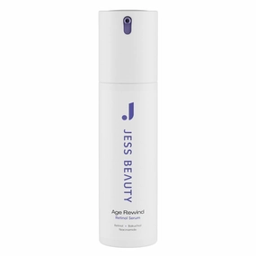 JESS BEAUTY | Skin Care Retinol Cream Centella Asiatica & Hyaluronic Acid | Retinol Night Face Cream Moisturizer 1 fl. oz (Age Rewind)