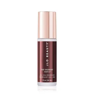 JLO BEAUTY That Overnight Hustle AHA BHA Exfoliant Resurfacer Face Cream with Hyaluronic Acid, Gentle Exfoliating Skin Care, Helps Hydrate & Support Appearance of Fine Lines and Wrinkles, 1 Oz
