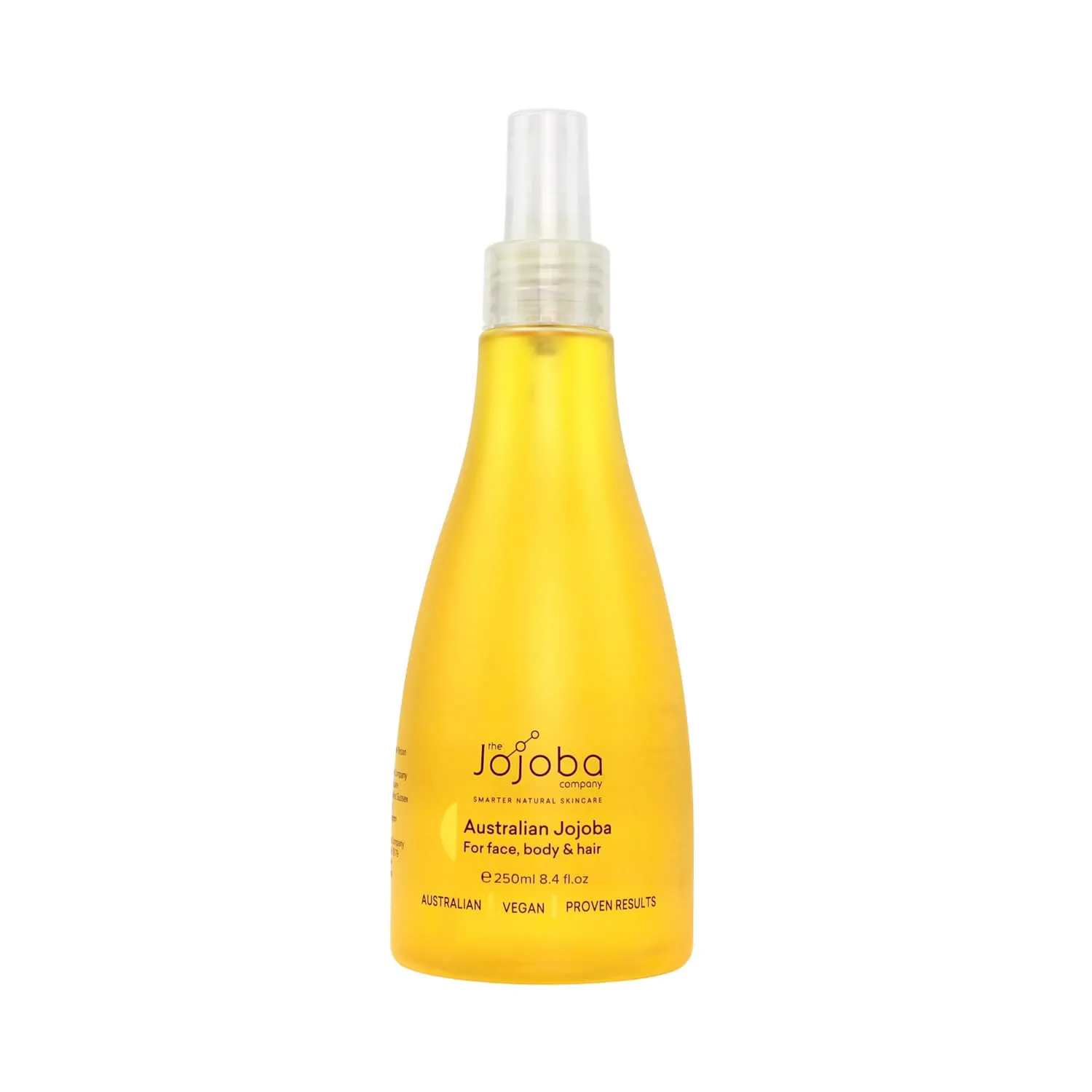 Jojoba 100% Pure Australian Oil 250ml – Cold-Pressed Natural Oil for Face, Hair & Body – Lightweight, Non-Greasy, Hypoallergenic Moisturizer – Sustainably Grown & Bottled in Australia