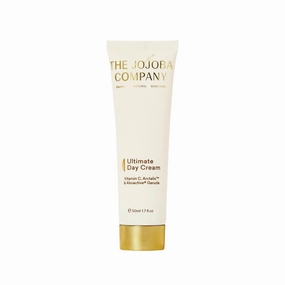 Jojoba Ultimate Day Cream With Vitamin C, Arctalis & Akoactive Garuda - Firms & Lifts - Smooths Fines Lines - Blue Light Protection - 50ml