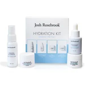 Josh Rosebrook Hydration Kit - Hydrate   Protect - Hydrating Accelerator 30mL, Hydration Boost Concentrate 15mL, Vital Balm Cream 10mL, Advanced Hydration Mask 10mL - Travel Size Skin Care Set