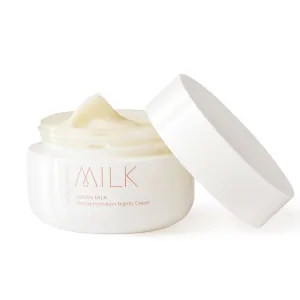 Josie Maran Argan Milk Intense Hydration Night Cream - Hydrating Anti Wrinkle Face Cream with 100% Pure Organic Argan Oil - Fast-Absorbing & Skin-Plumping (1.7 Fl Oz)