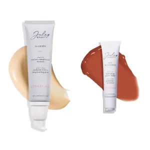 Julep Full Face Moisturizing Set | So Awake Complexion Booster Daily Moisturizer   24/7 Lip Treatment Nourishing Lip Balm Act Natural