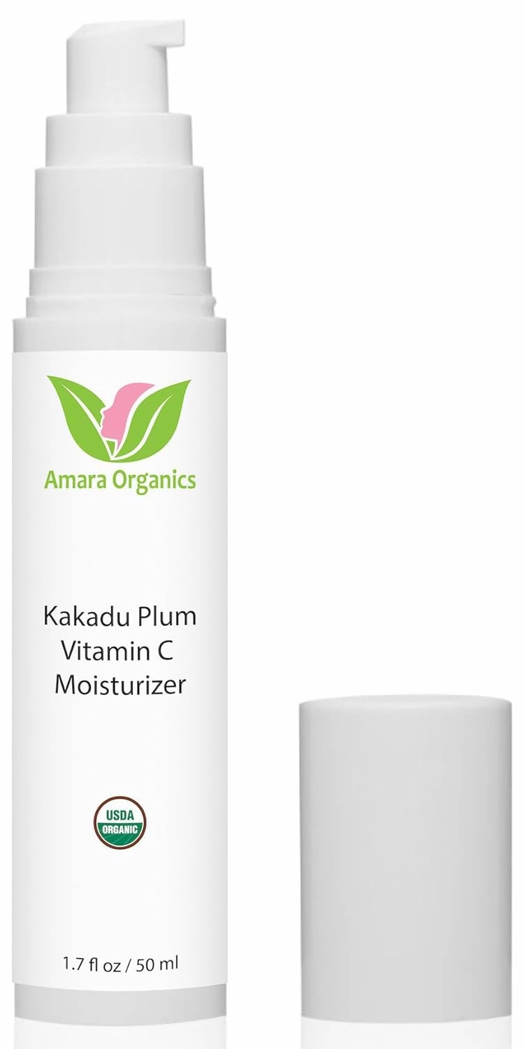 Kakadu Plum Vitamin C Moisturizer Face Cream - USDA Certified Organic - 1.7 fl oz