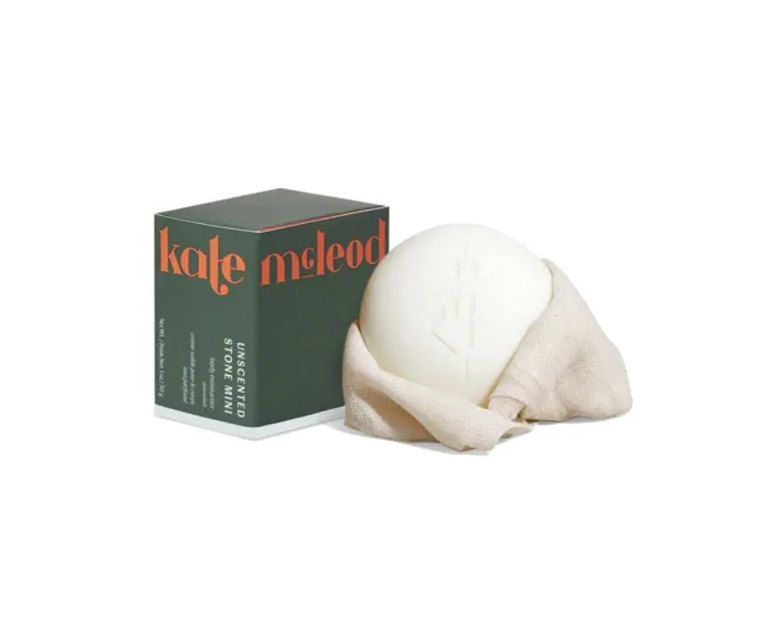 Kate McLeod Unscented Stone Solid Body Moisturizer