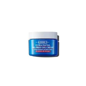 Kiehl's Ultra Facial Oil-Free Moisturizer, Shine-Reducing Gel Cream for Oily to Normal Skin, Hydrates Skin for 24 Hours, Visibly Minimizes Pores, Non-comedogenic, Alcohol-free, Fragrance-free