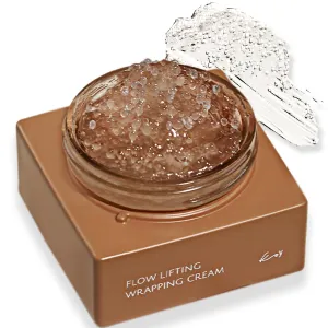 KOY Flow Lifting Wrapping Capsule Cream - Collagen Face Moisturizer For Anti-Aging & Hydration - Visibly Firm Skin with Volufiline Capsule - Travel Kit- Korean Skin Care 1.69 fl.oz