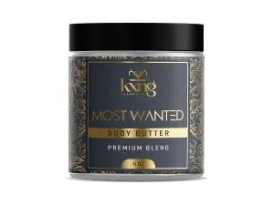 KXNG Cosmetics Moisturizing Body Butter for Men & Women 4oz – Shea Butter Raw Organic, Cocoa Butter, Mango Butter & Coconut Oil – Hydrating & Anti-Aging Skin Care for Dry, All Skin Types (Eat Me)