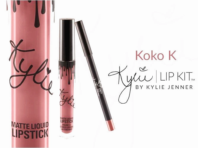 Kylie Jenner cosmetics lip kit matte liquid lipsticks and lip liner kits birthday edition eyeshadow kylie batom set lip gloss
