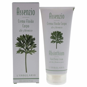 L’Erbolario Body Cream – Moisturizing Body Butter for All Skin Types – Revitalizing and Firming Skin Care with Herbal Notes - Absinthium – 6.7 oz
