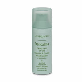 L'Erbolario Delicalma 24 Hour Face Cream – Face Moisturizer for Sensitive and Hyper-Reactive Skin – Facial Moisturizer to Reduce Irritation - 1.6 oz