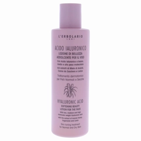 L'Erbolario Hyaluronic Acid Softening Beauty Lotion – Face Moisturizer for Dry Skin - Nourishing and Elasticity-Boosting Facial Moisturizer - 6.7 oz
