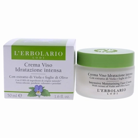 L'Erbolario Intensive Moisturizing Face Cream - Hydrating, Protecting Face Moisturizer - Daily Facial Moisturizer Ideal as Base for Makeup - 1.6 oz