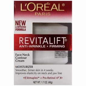 L’Oreal ParisRevitalift Face & Neck Anti-Wrinkle & Firming Moisturizer Day Cream 1.70 oz (Pack of 3)