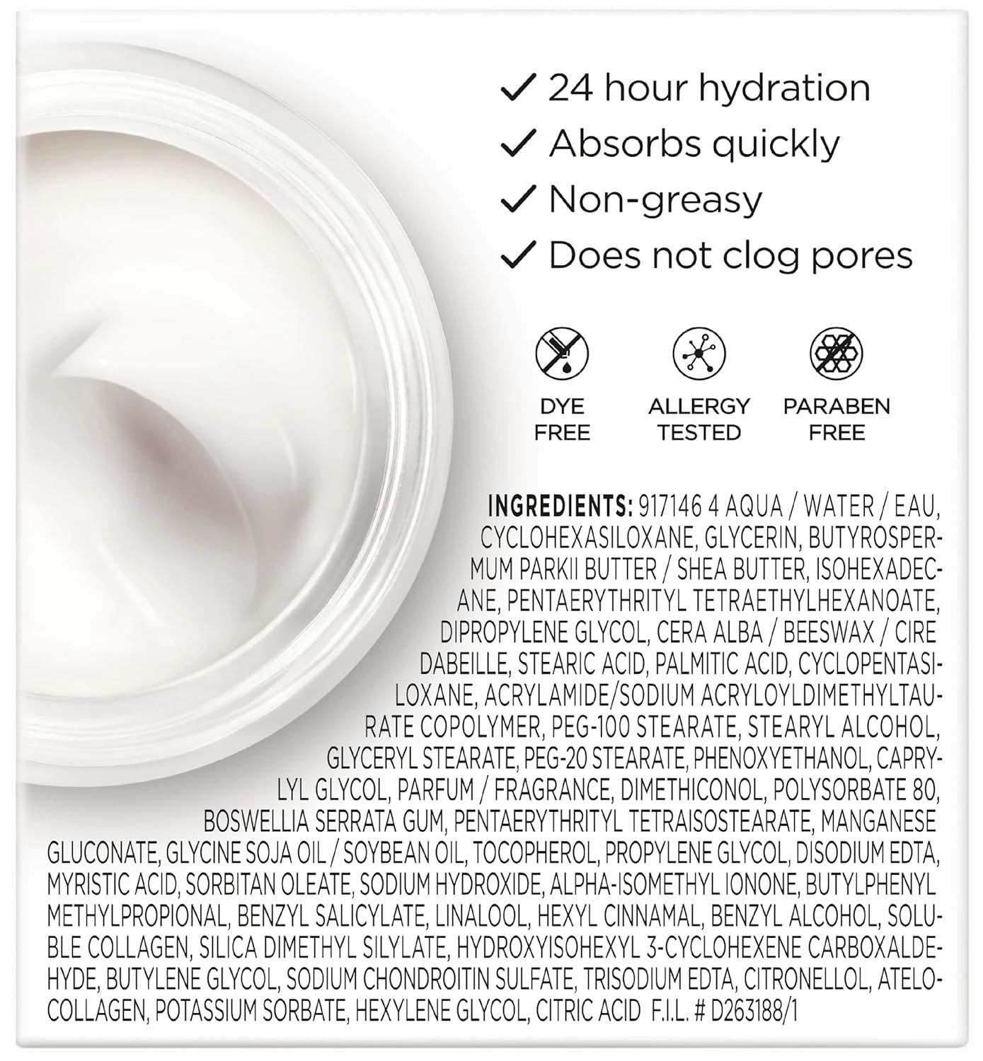 L’Oréal Paris Collagen Daily Face Moisturizer, Reduce Wrinkles, Face Cream 1.7 Oz