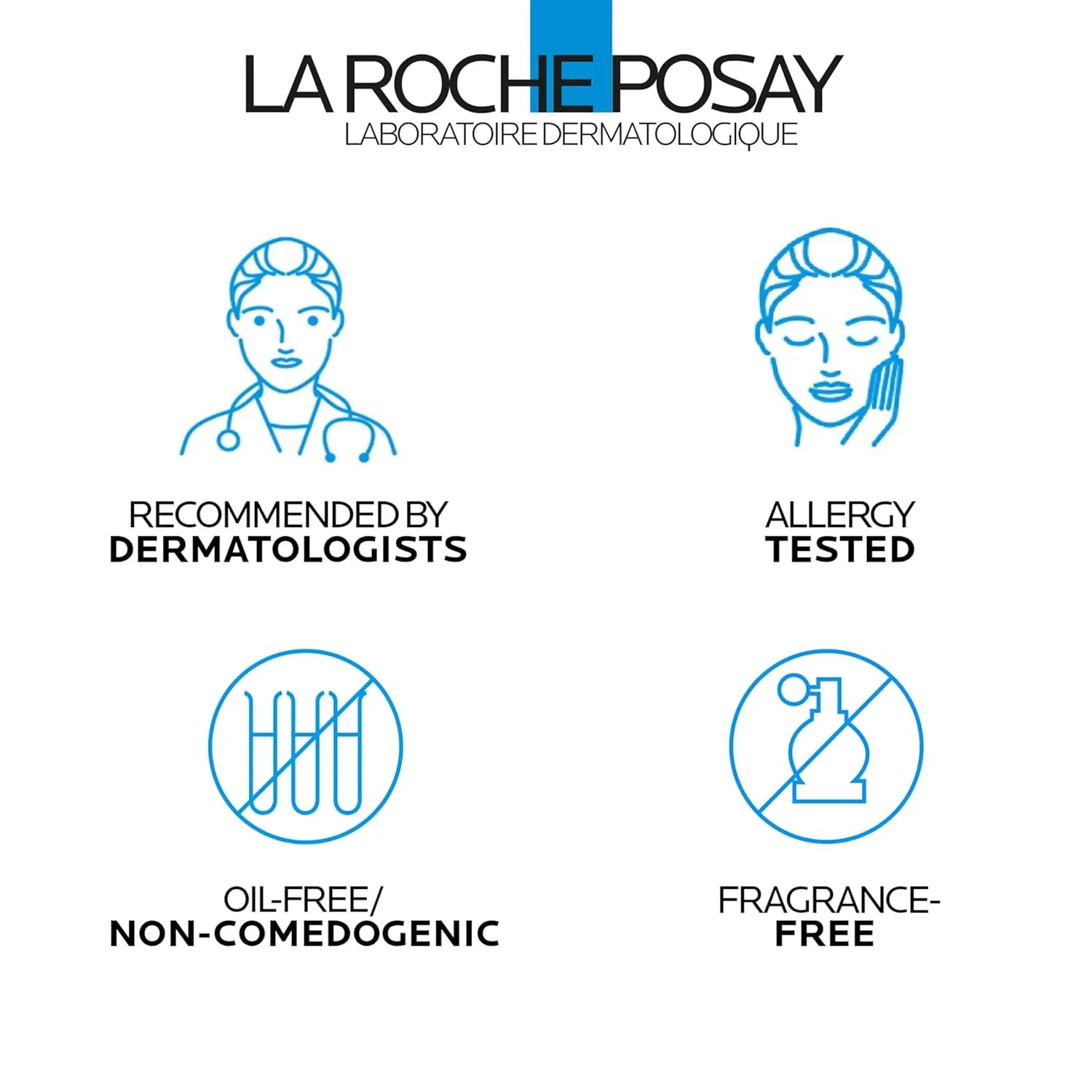 La Roche Posay Toleriane Double Repair Face Moisturizer, Daily Moisturizer Face Cream with Ceramide and Niacinamide for All Skin Types, Oil Free, Fragrance Free