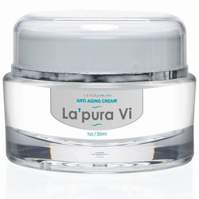 La'Pura Vi Anti-Aging Face Cream - Lift & Firm - Nourishing Vitamin C Moisturizer - Reduce and Prevent Signs of Aging; Wrinkles, Lines, Age Spots, Hyperpigmentation, & Saggy Skin