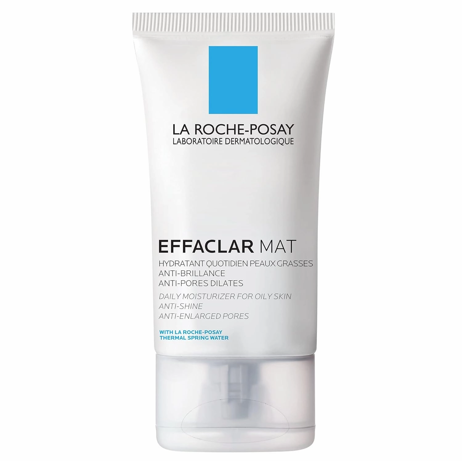 La Roche-Posay Effaclar Mat, Daily Moisturizer For Oily Skin, Visibly Reduces The Look Of Pores, Oil-Free Mattifying Moisturizer, Smooths Skin Texture, Non-Comedogenic & Dermatologist Tested
