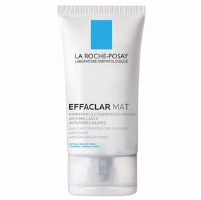 La Roche-Posay Effaclar Mat, Daily Moisturizer For Oily Skin, Visibly Reduces The Look Of Pores, Oil-Free Mattifying Moisturizer, Smooths Skin Texture, Non-Comedogenic & Dermatologist Tested