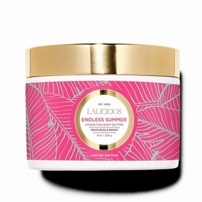LaLicious Endless Summer Body Butter - Hydrating Body Moisturizer - No Parabens (8oz)