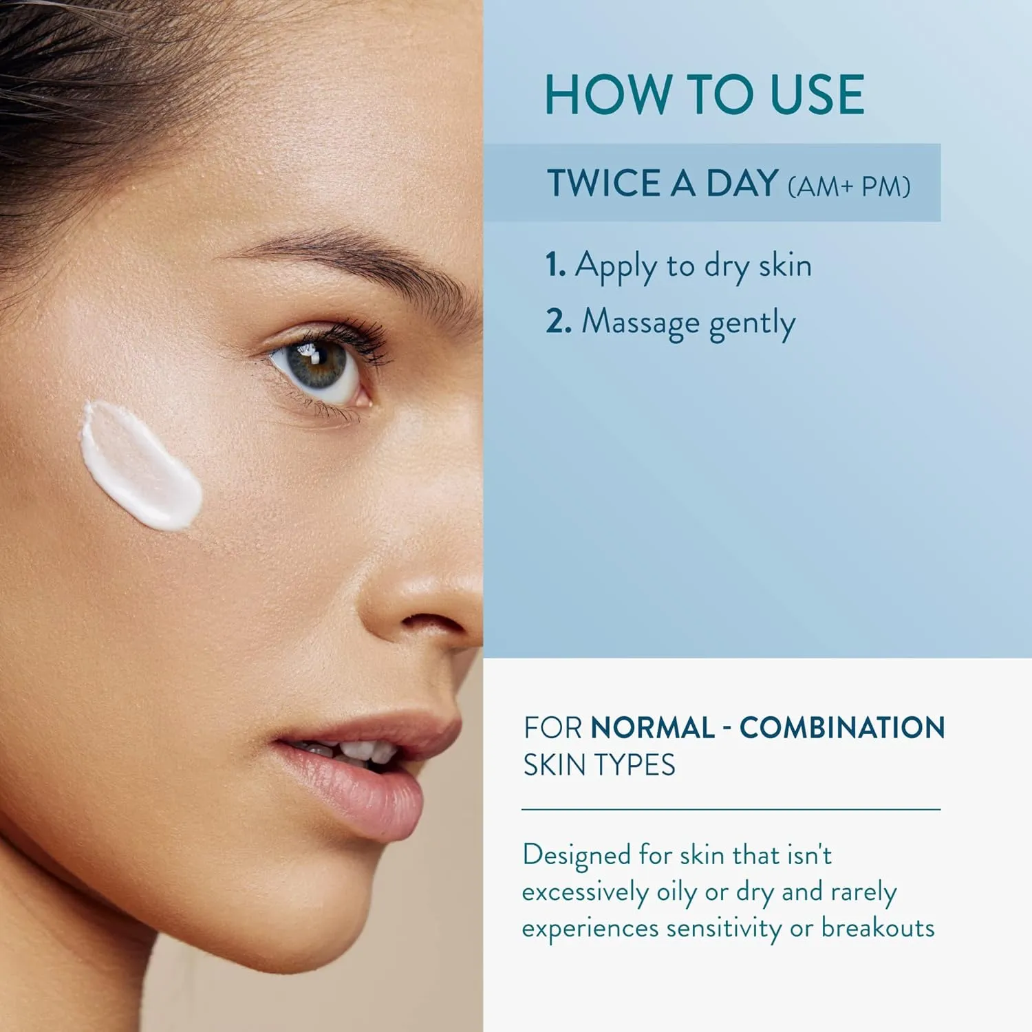 Lancer Skincare The Method: Nourish Women’s Anti-Aging Moisturizer with Hyaluronic Acid, Daily Face Moisturizer, Normal or Combination Skin