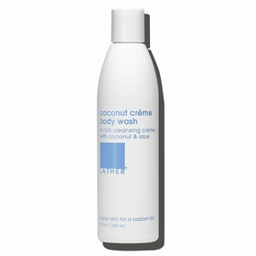 LATHER - Coconut Crème Natural Body Wash, 8 fl oz - Shower Gel Cleanser - Gentle Body Soap - Essential Oils - Coconut Oil, Aloe, Shea Butter - All Skin Types - Vegan, Cruelty Free - Beauty & Skincare