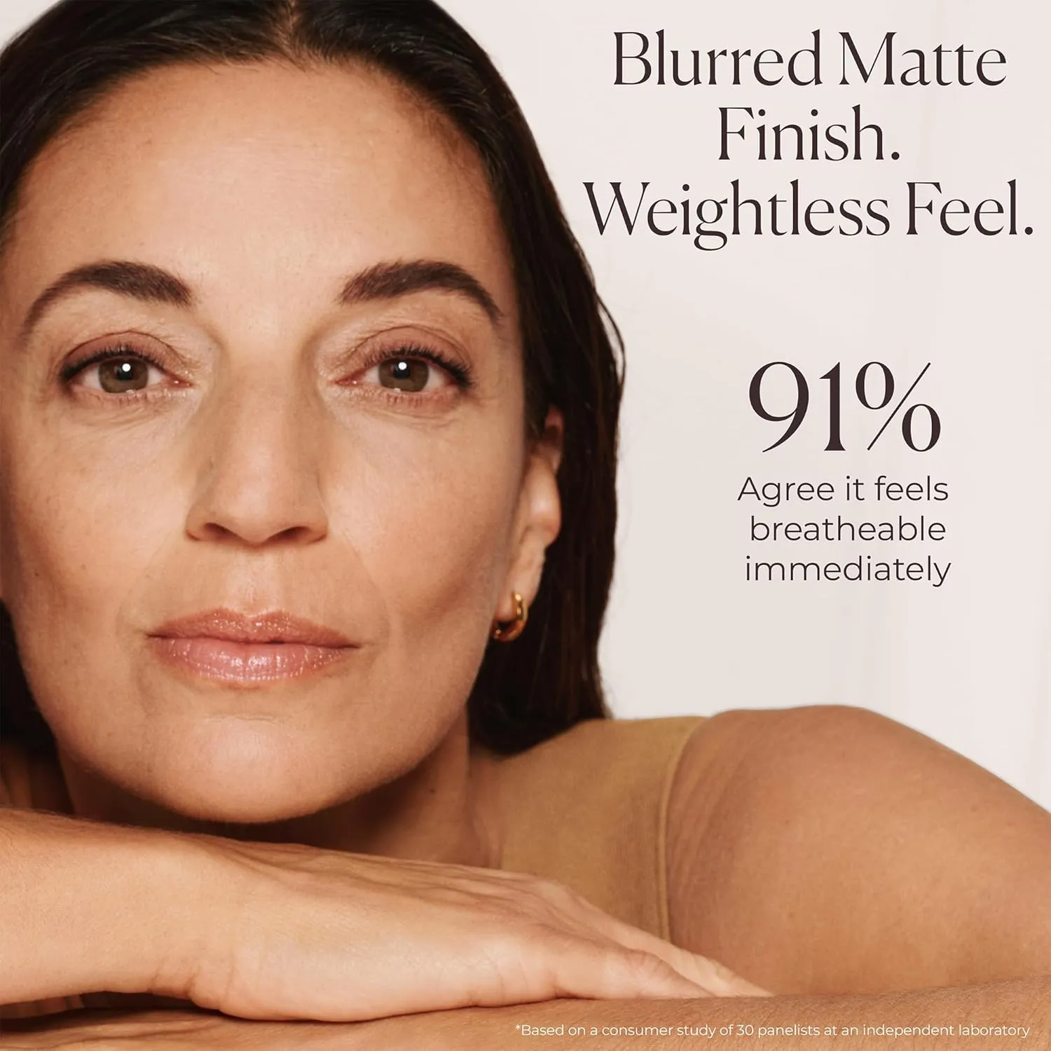 Laura Mercier Tinted Moisturizer Blurred Matte with SPF 30: 24HR  Shine Control and Blurring, Long Lasting, Sheer to Light, Buildable Coverage, Blurs the Look of Pores, Skin Tint